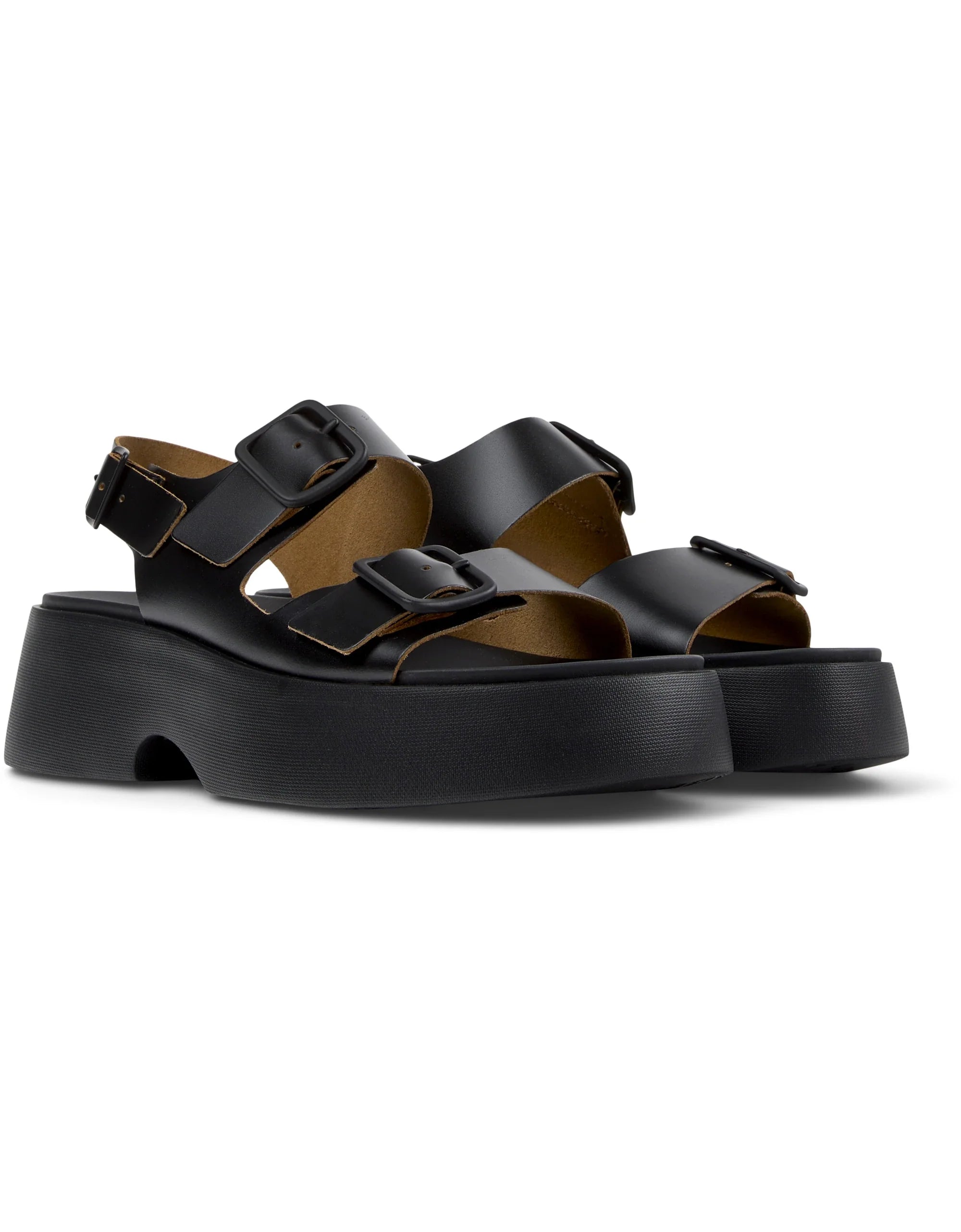 CAMPER Tasha K201712, black sandals for women at Tascón