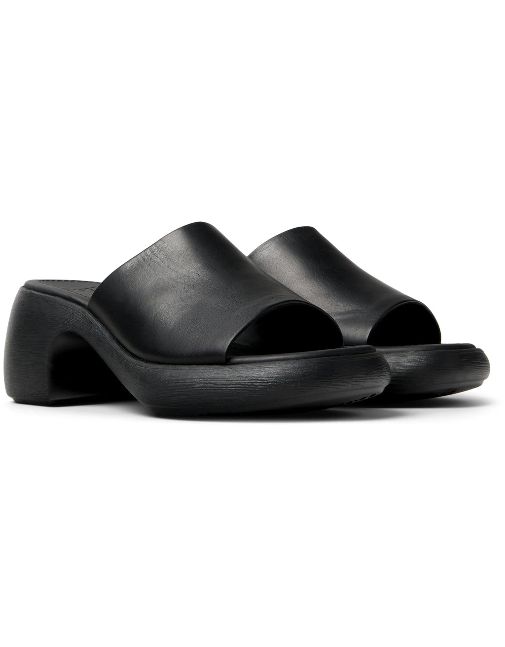 CAMPER Thelma Sandal K201722，Tascón 黑色女士凉鞋