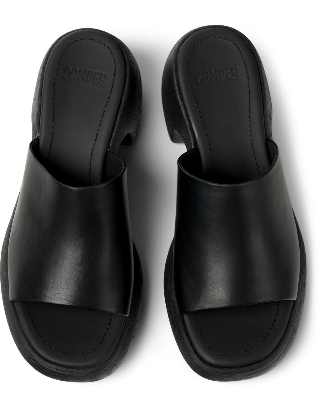 CAMPER Thelma Sandal K201722，Tascón 黑色女士凉鞋