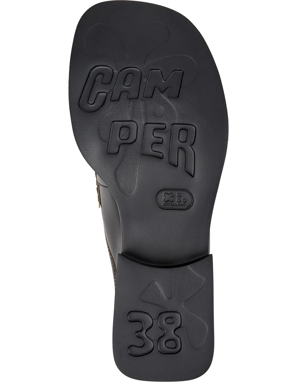 CAMPER Dana K201890, black loafers for women at Tascón