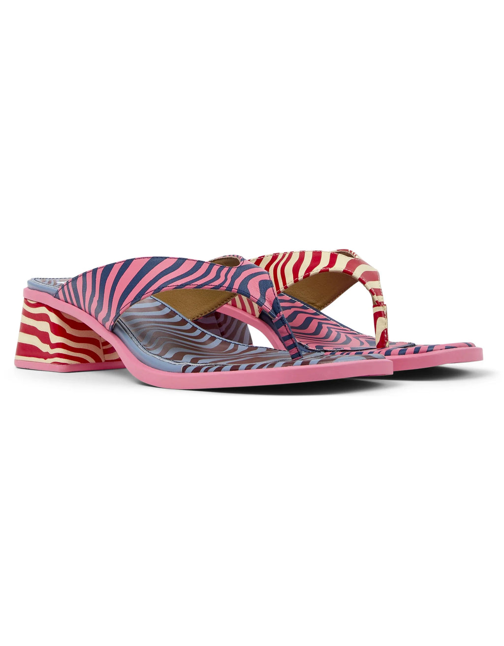 CAMPER Tasha K201912，Tascón multicolor女士凉鞋