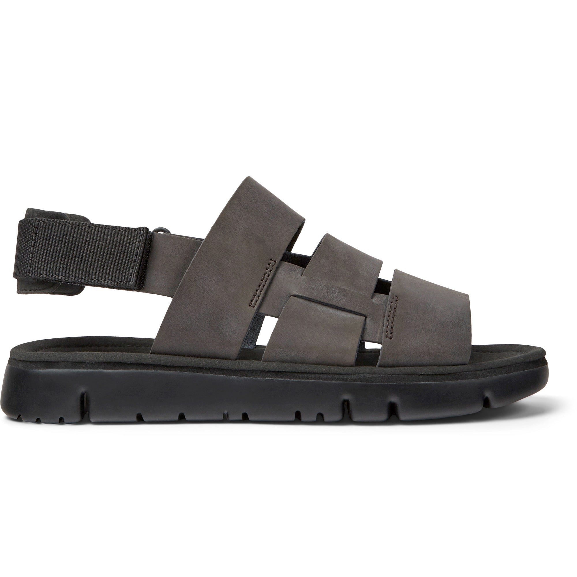 CAMPER Lamper Zambia Orugasand Negro: black shoes for men