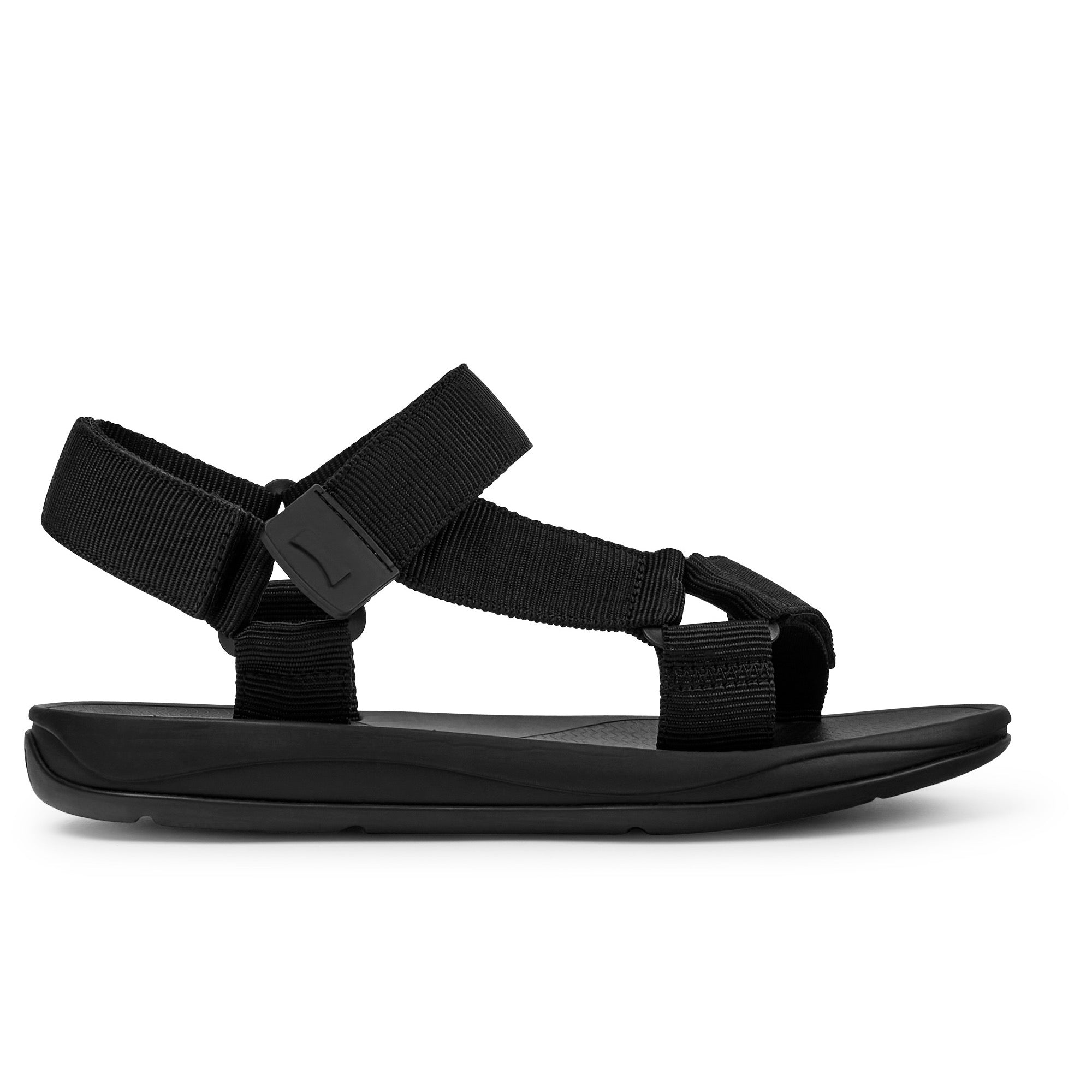 CAMPER Webbing Negro Rematch Negro: black shoes for men
