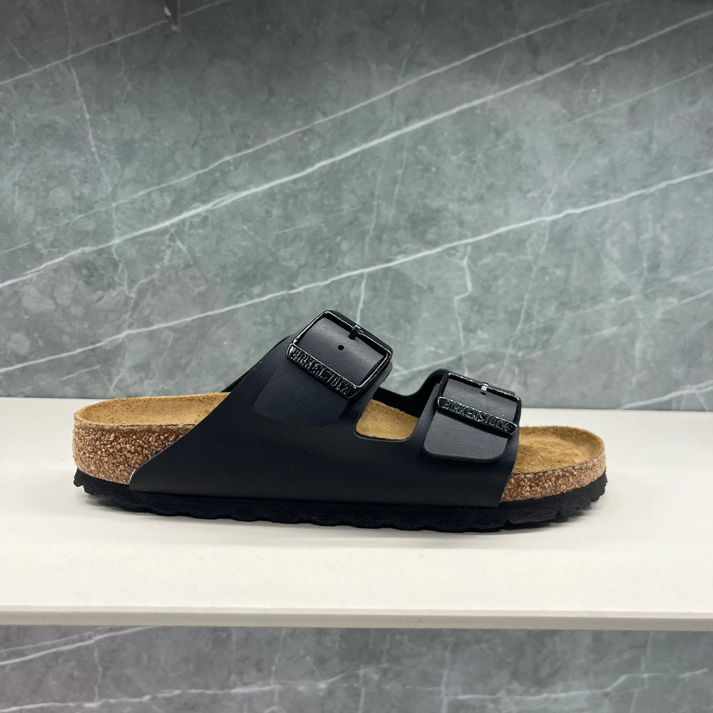 BIRKENSTOCK Arizona BS Negro Narrow: 黑色 凉鞋 中性