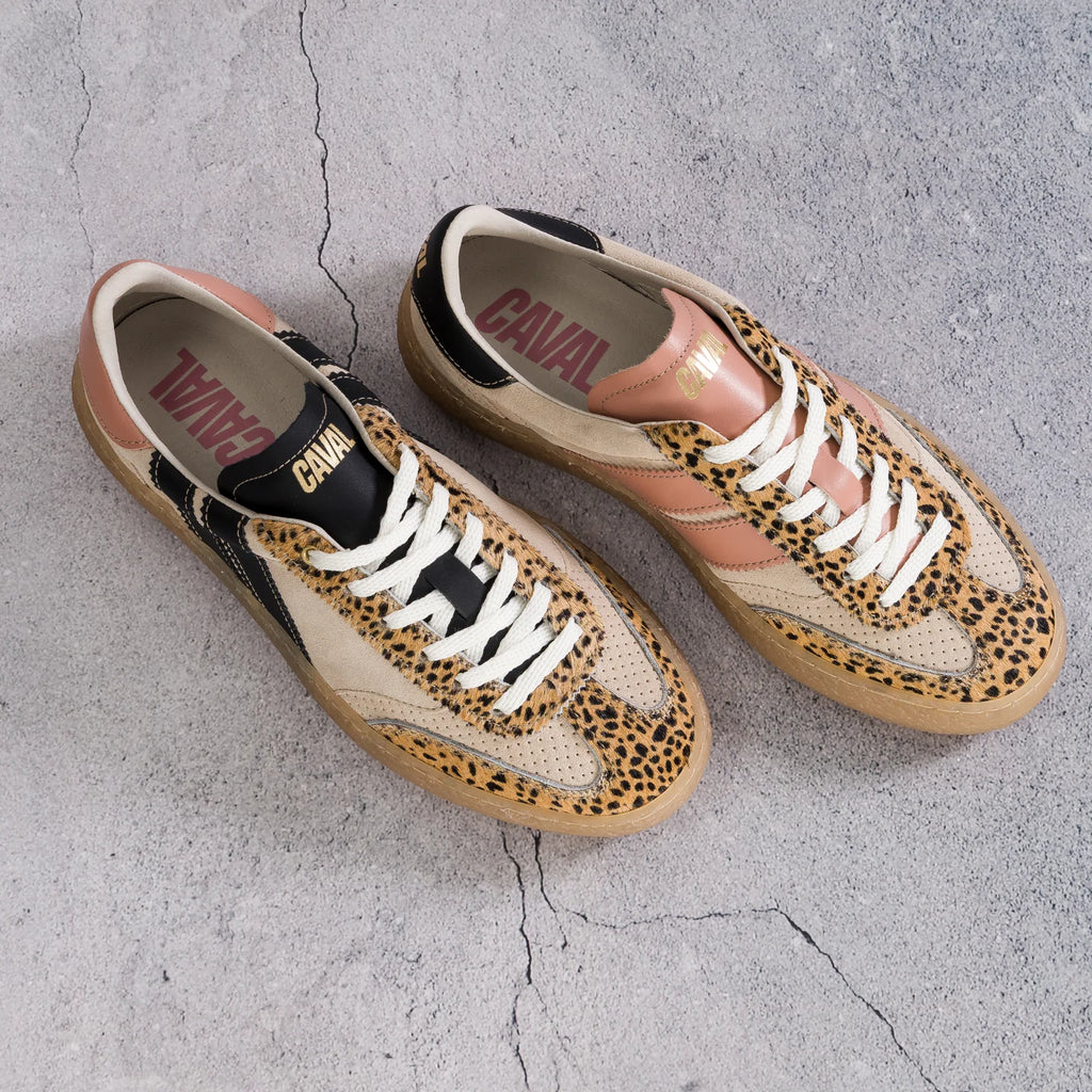 CAVAL Hight Pulse: beige trainers for women
