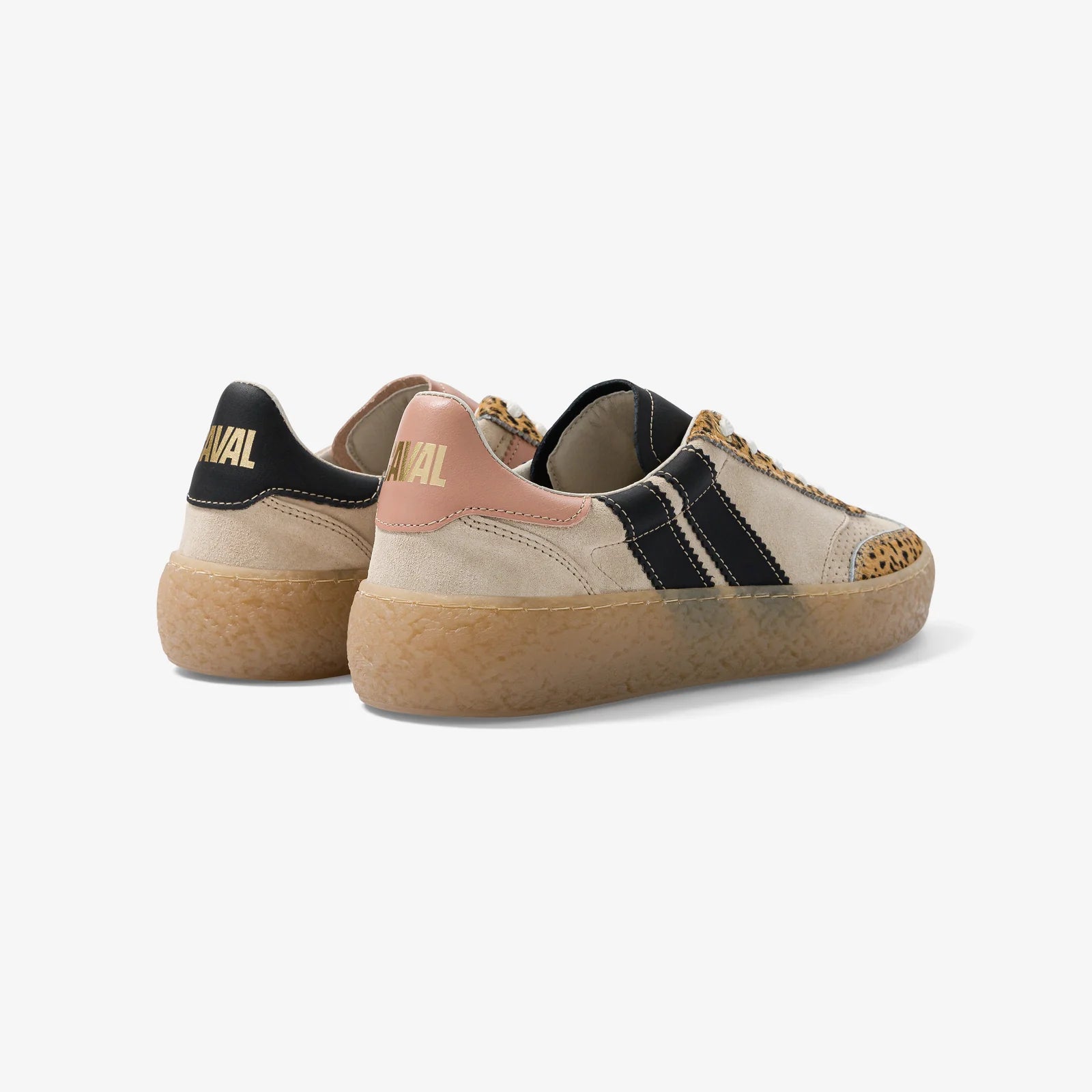 CAVAL Hight Pulse: beige trainers for women
