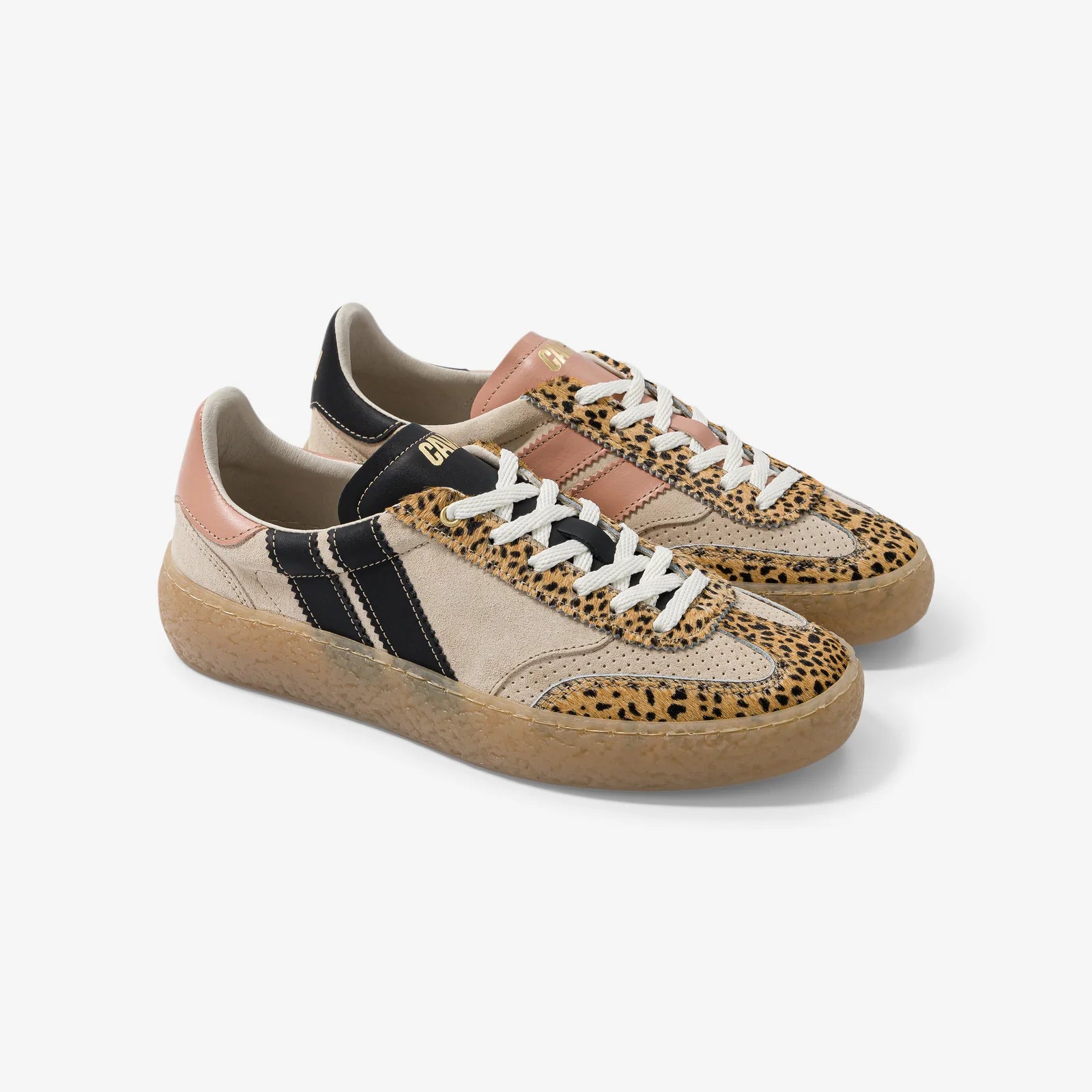 CAVAL Hight Pulse: beige trainers for women