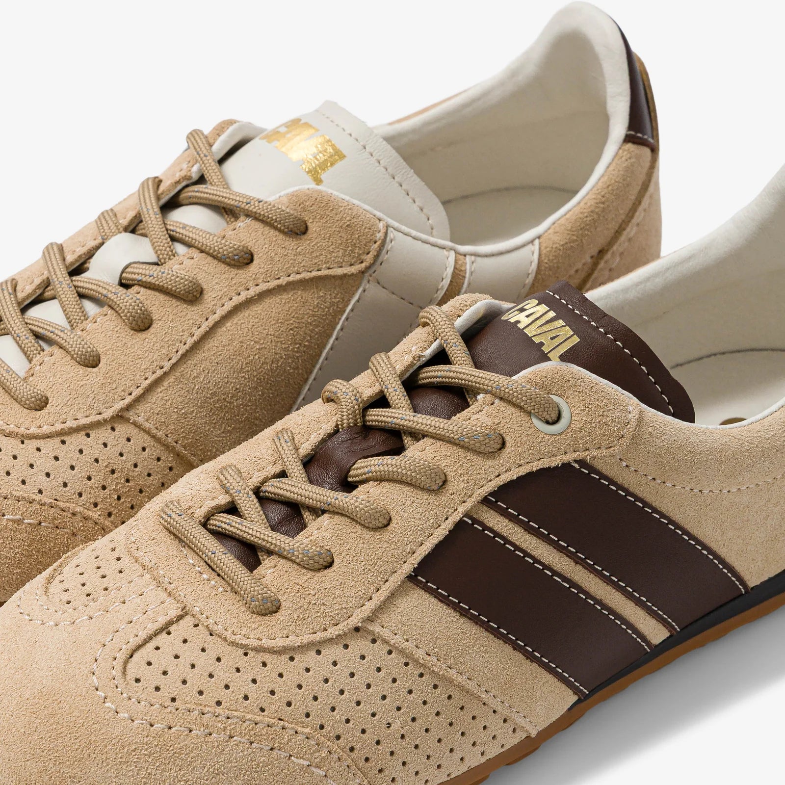 CAVAL Ballet: beige sneakers voor dames