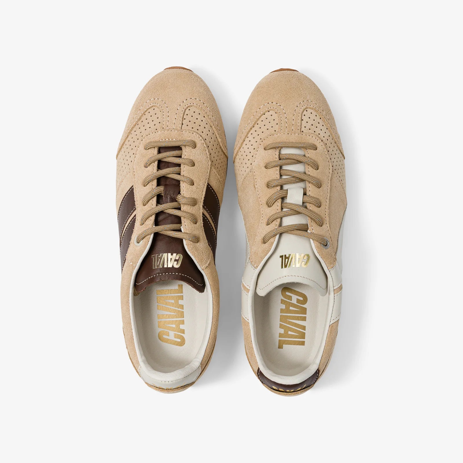 CAVAL Ballet: beige trainers for women
