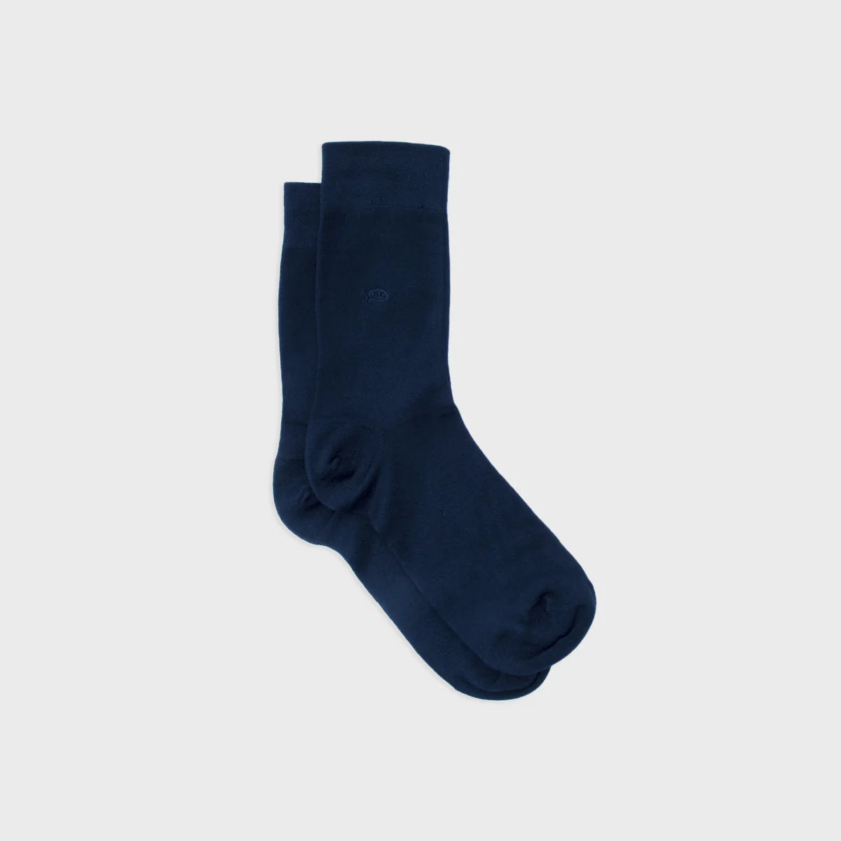 BILLYBELT Bamboo NAVY: blue socks for men