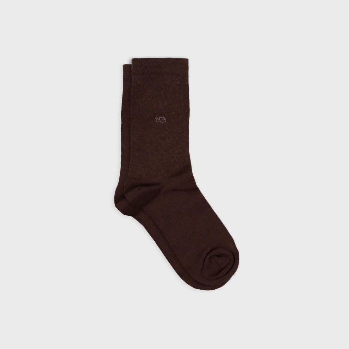 BILLYBELT Bamboo Marron: brown socks for men