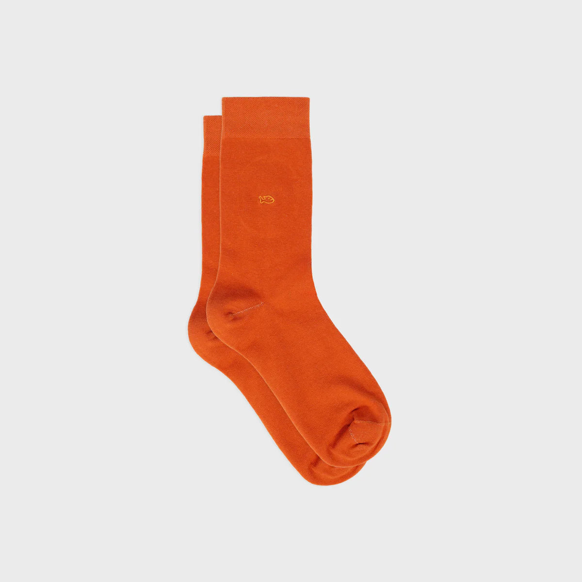 BILLYBELT Bamboo Orange: naranja socks for men