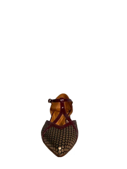 CHIE MIHARA Hidrow Grape: brown shoes for women