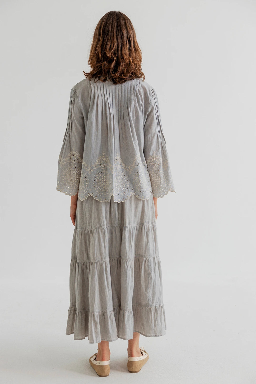 PROJECT AJ117 Cindie 110 KIT: beige skirt for women
