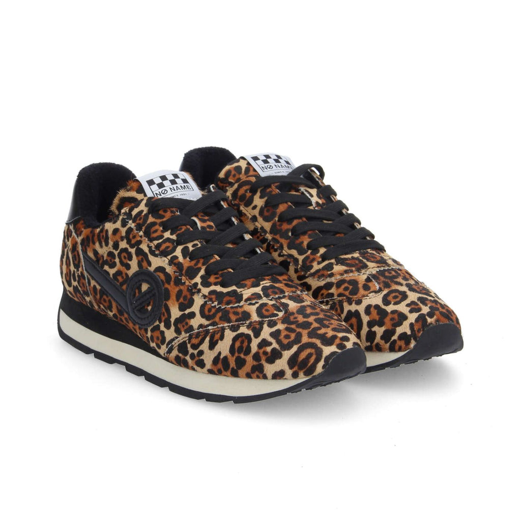 NO NAME CITY RUN Jogger W: animal print sneakers til kvinder