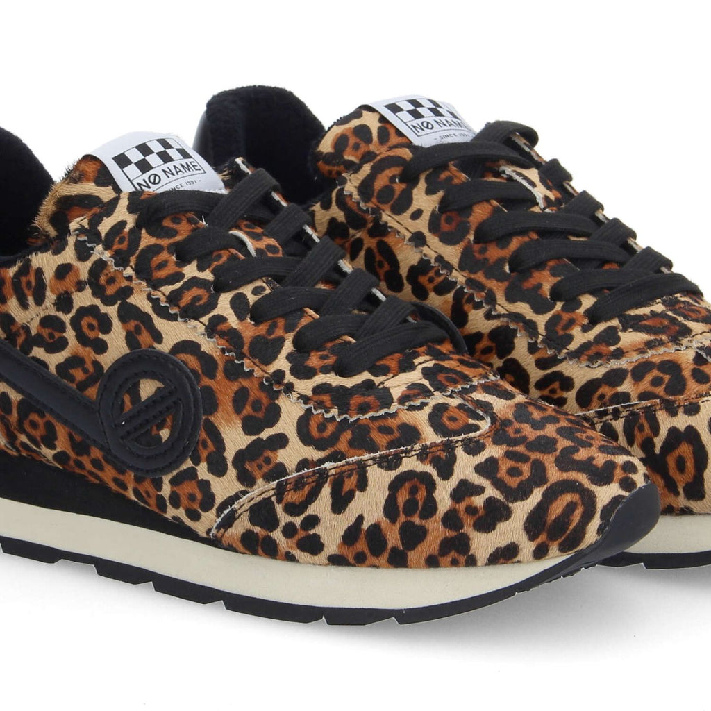 NO NAME CITY RUN Jogger W: animal print sneakers til kvinder