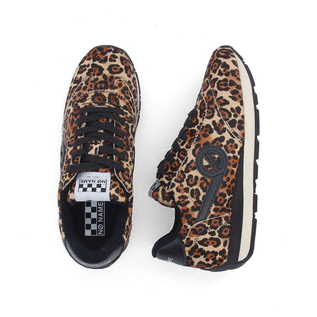 NO NAME CITY RUN Jogger W: animal print sneakers til kvinder