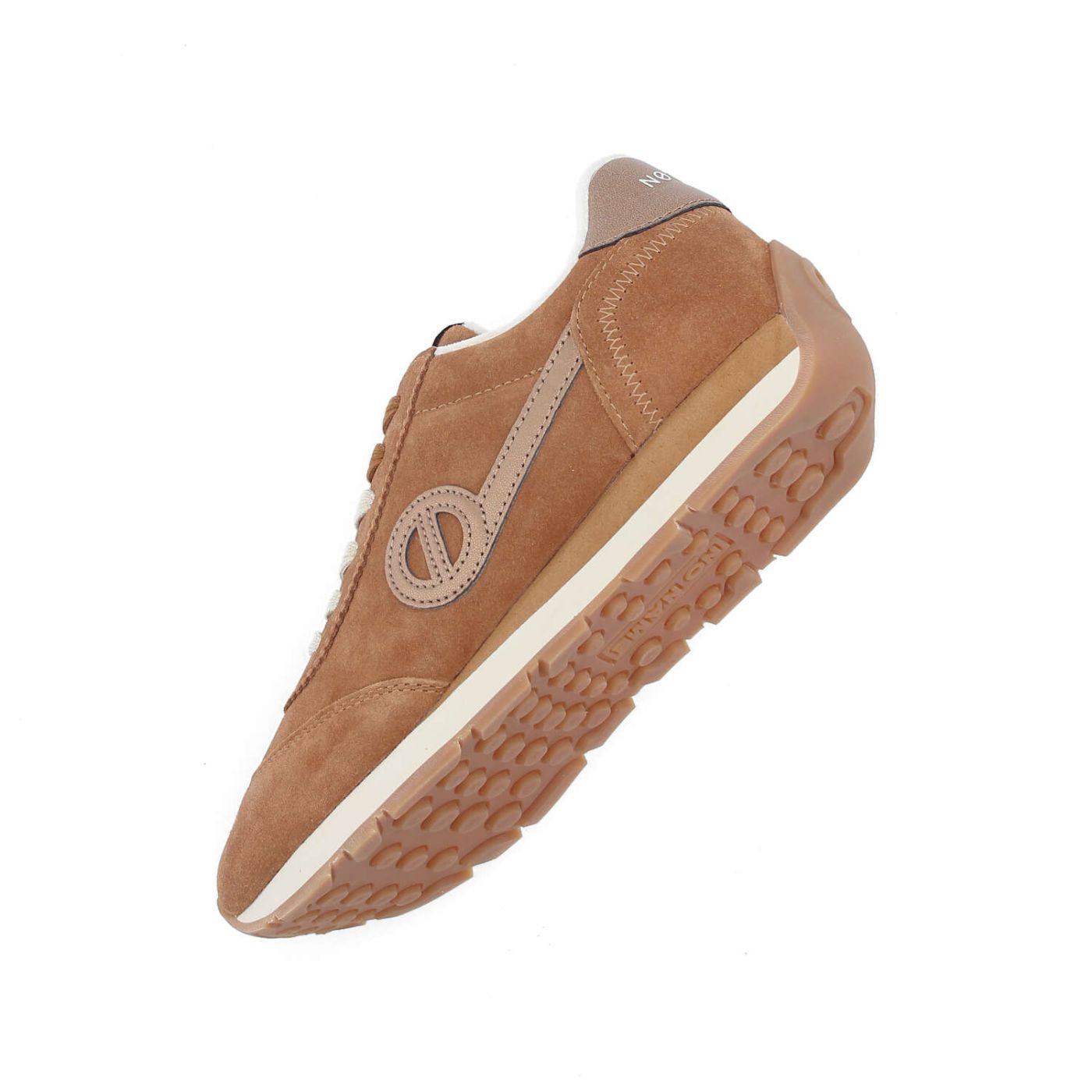 NO NAME CITY RUN Jogger W Brown: brown trainers for women