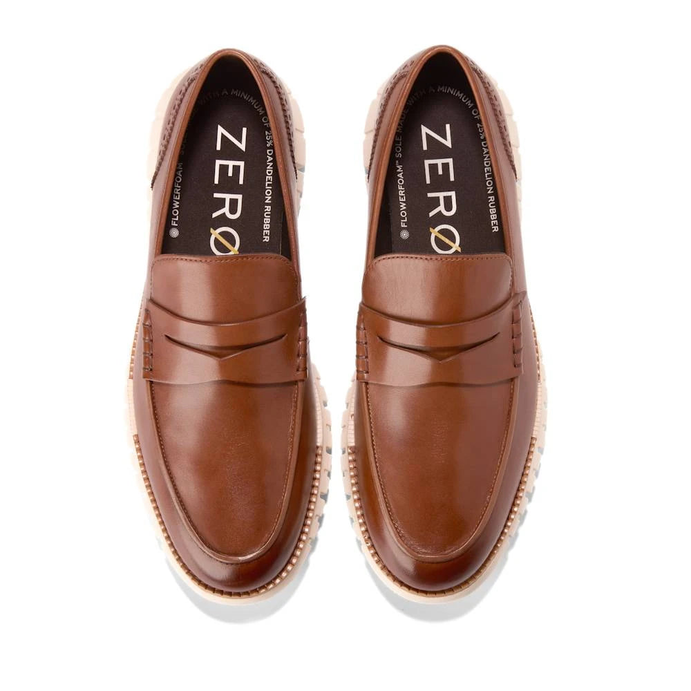 COLE HAAN Zerogrand Remastered Penny Loafers: 棕色 乐福鞋 男士