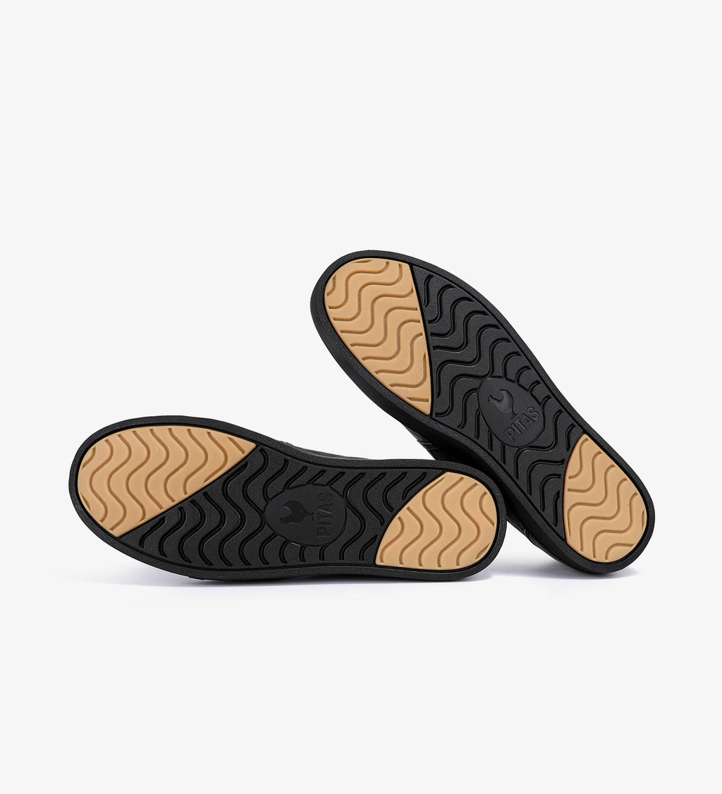PITAS Creta / Negro: black shoes for men