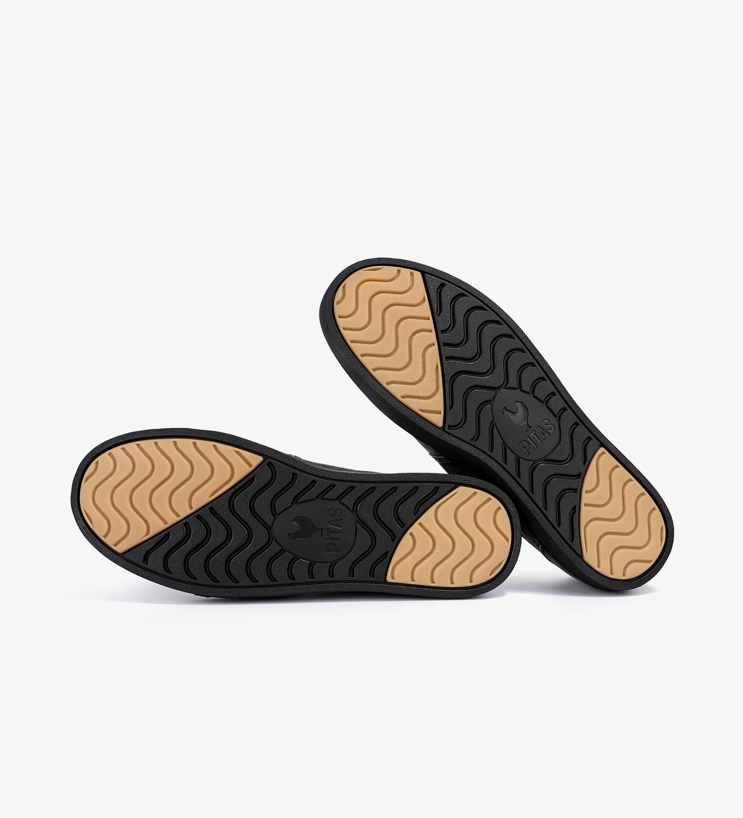 PITAS Creta / Negro: black shoes for men