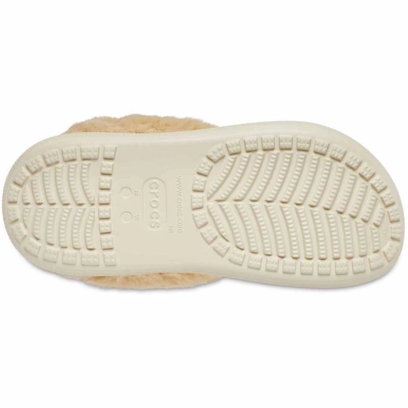 CROCS Furever Crash U: blanc esclops per a dona