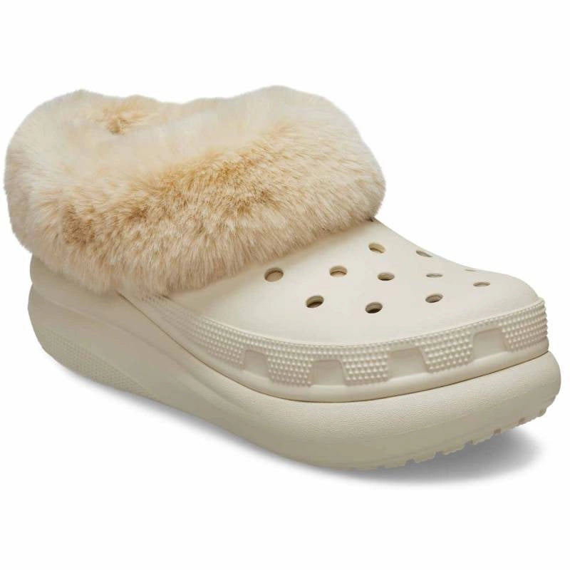 CROCS Furever Crash U: blanc esclops per a dona