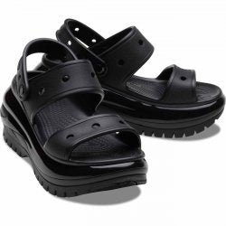 CROCS Unisex MEGA Crush U: black sandals unisex