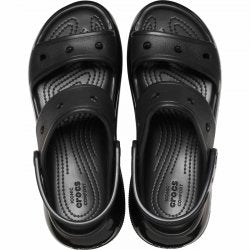 CROCS Unisex MEGA Crush U: black sandals unisex