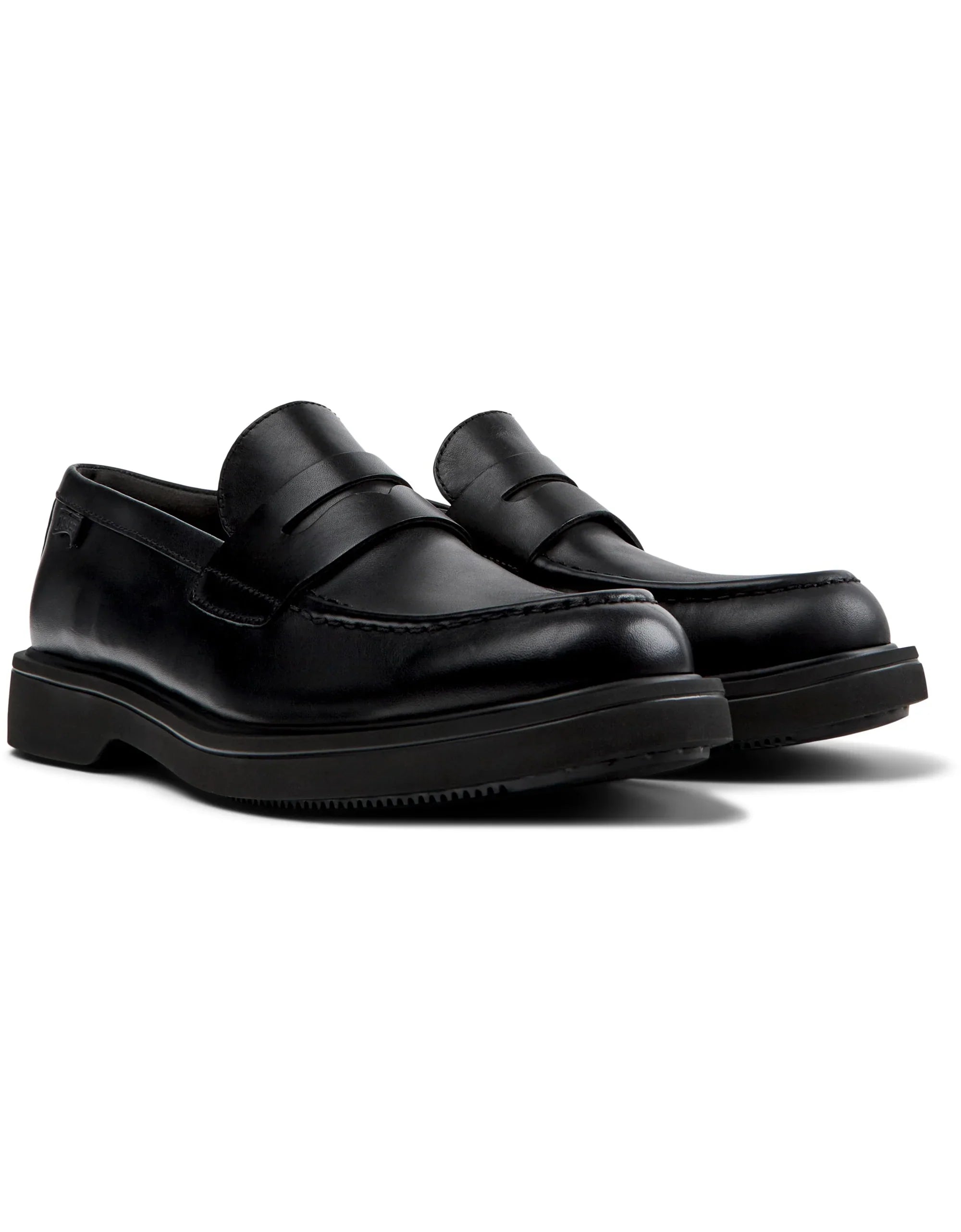 CAMPER Norman、Tascónのブラックメンズローファー