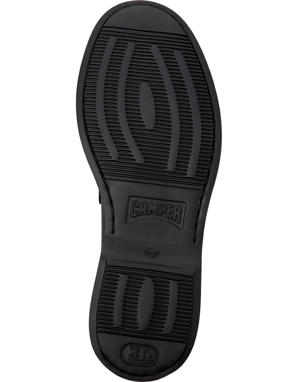 CAMPER Norman, black loafers for men at Tascón