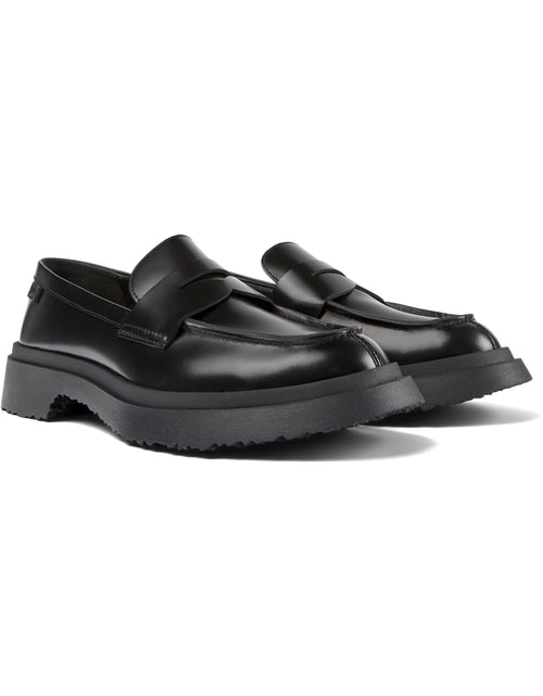 CAMPER Walden、Tascónのブラックレディースローファー