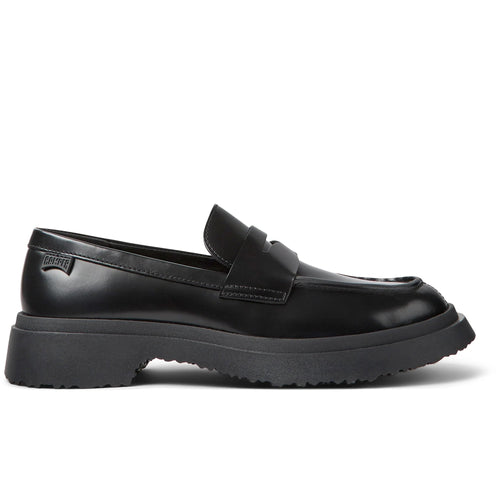 CAMPER Walden、Tascónのブラックレディースローファー