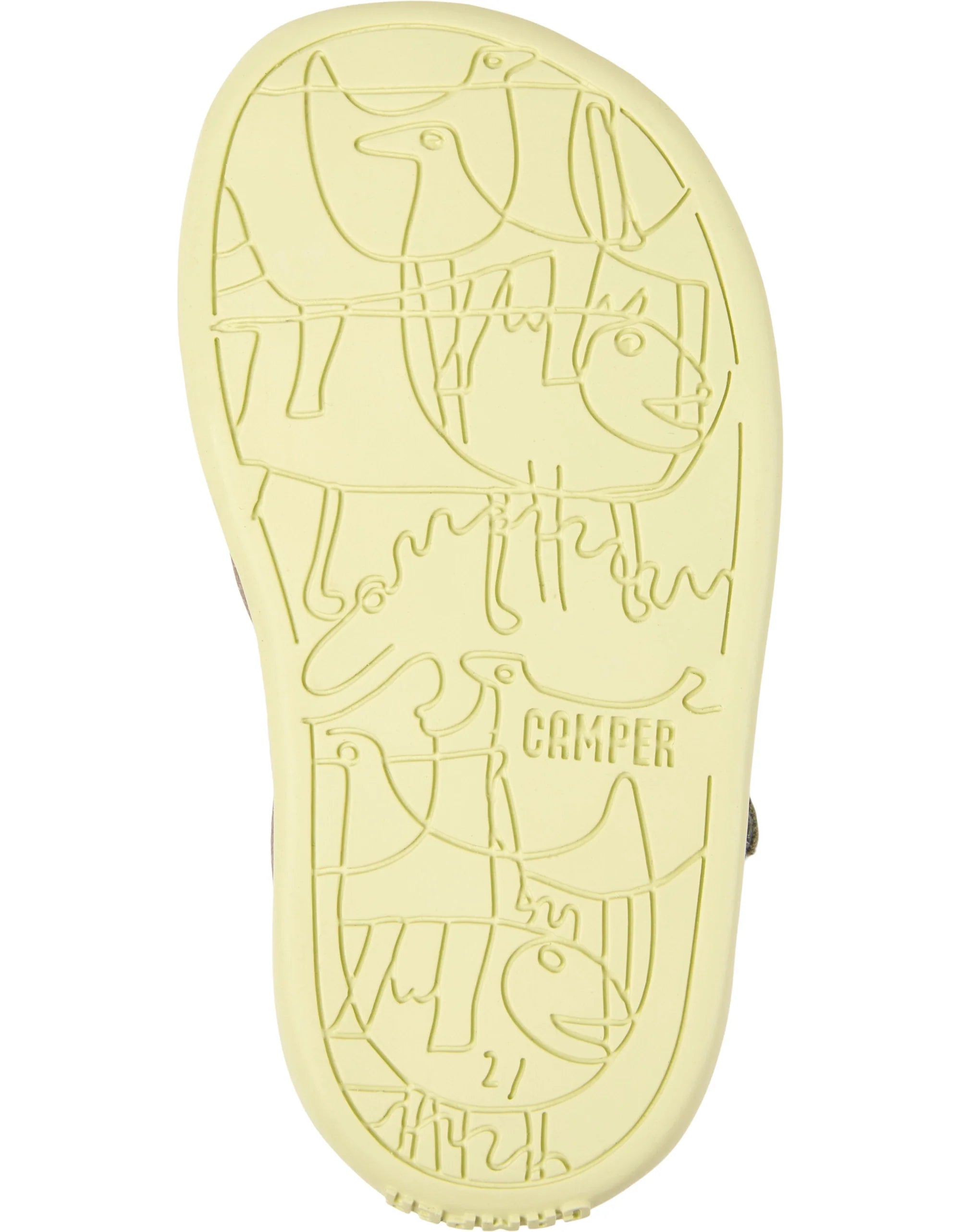 CAMPER Sandalias TWS FW Marrón para Niño/a Referencia 80372-082، صنادل بني للأولاد من Tascón
