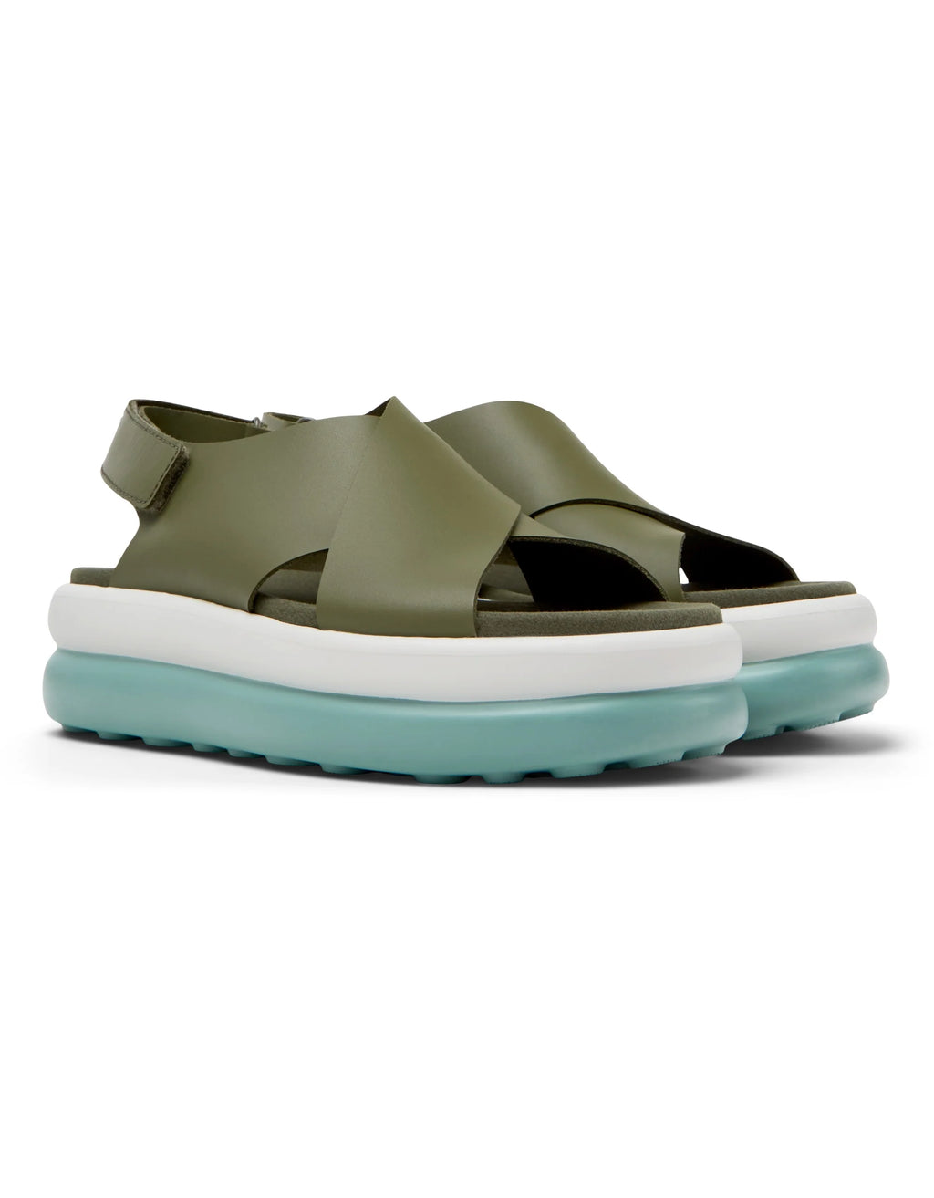 CAMPER Pelotas，Tascón 黑色女士凉鞋