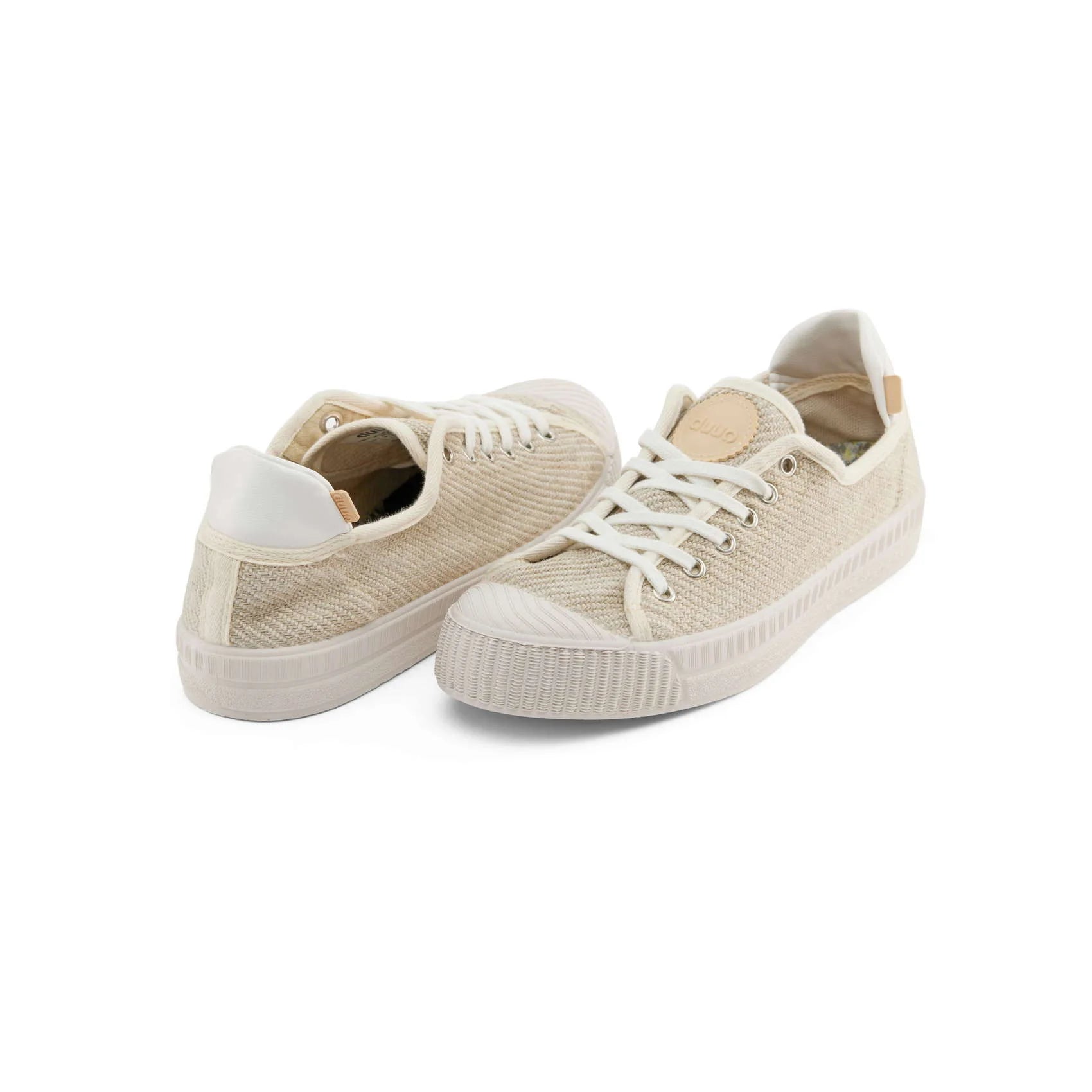 DUUO COL Terra 171 (crudo SOLO Lavar) Blanco: biały sneakersy unisex