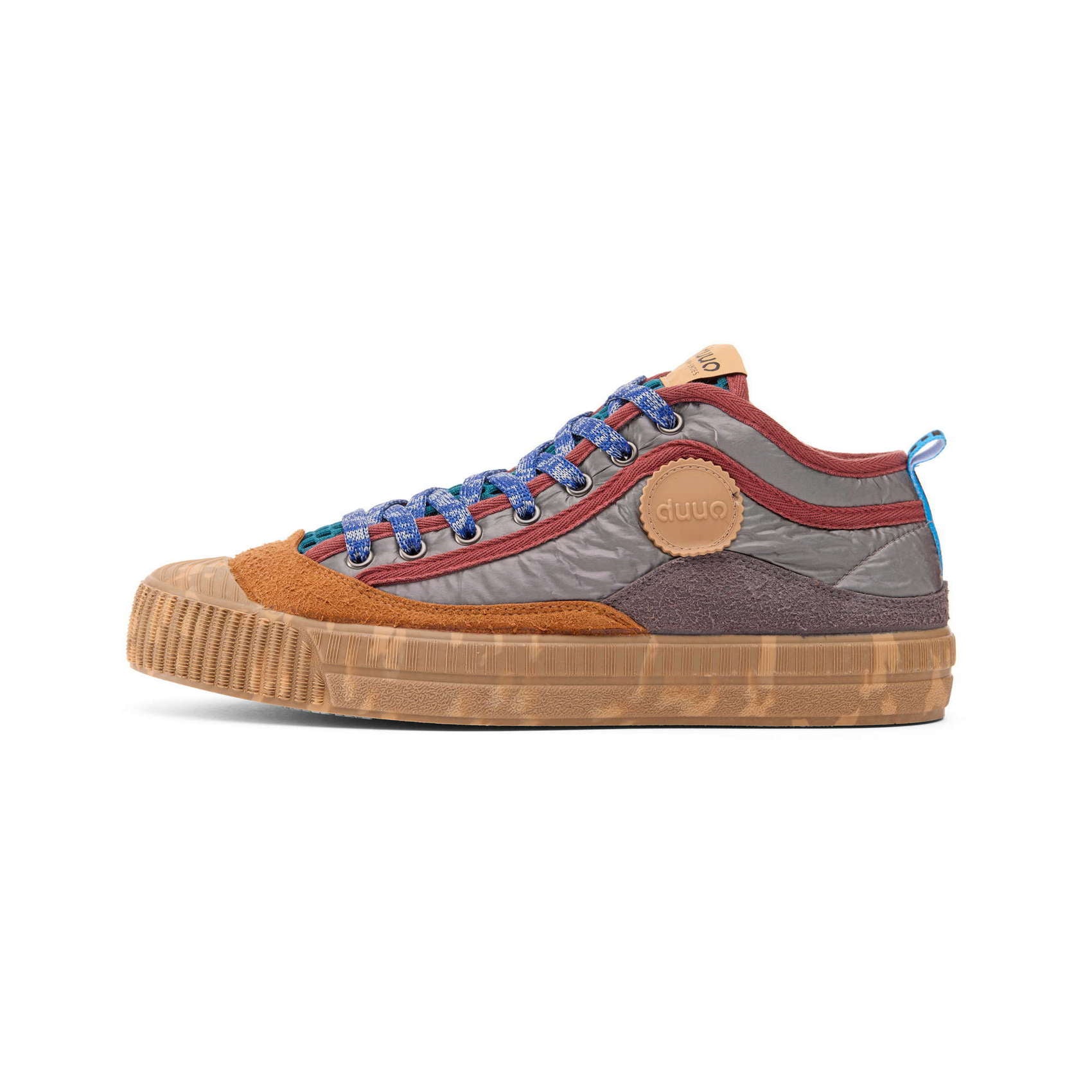 DUUO COL Cover Folck 81: szary sneakersy dla mężczyzn