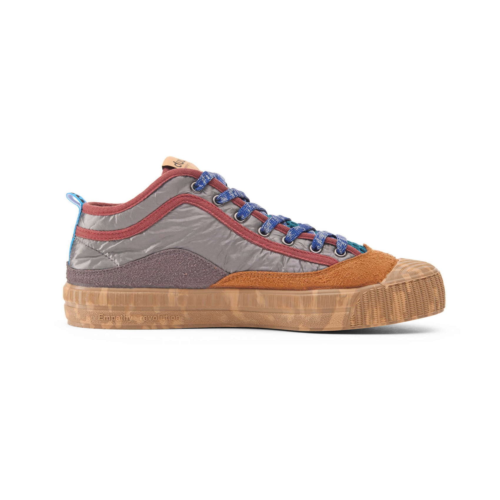 DUUO COL Cover Folck 81: szary sneakersy dla mężczyzn