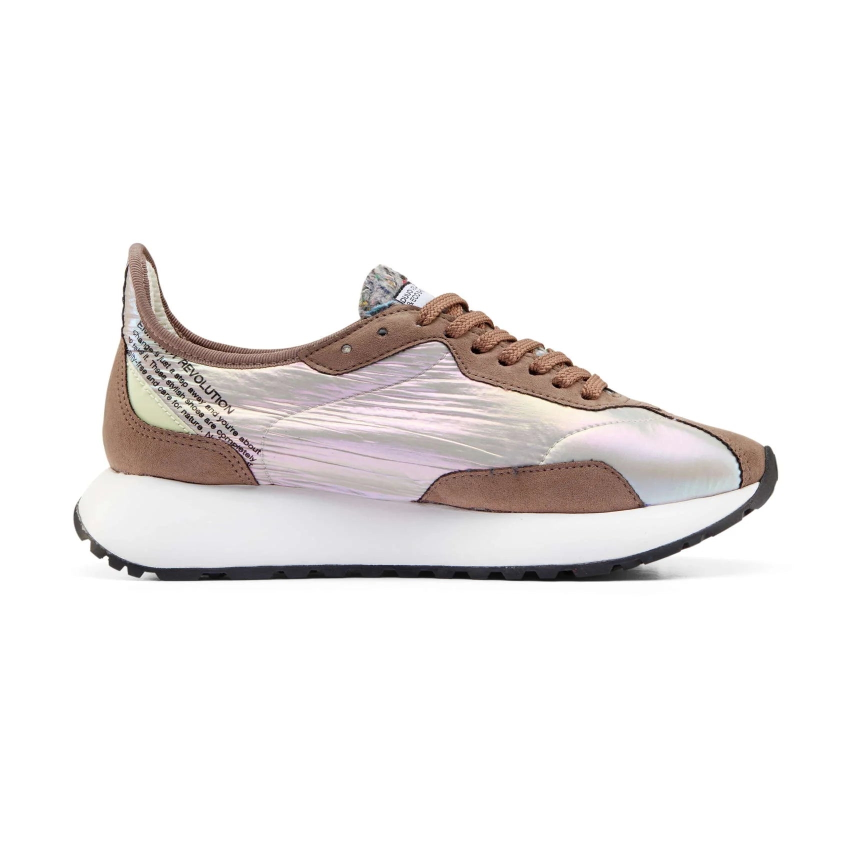 DUUO | SNEAKERS | UNISEX | SENSEI 058 BLANCO Y MARRÓN | BLANCO