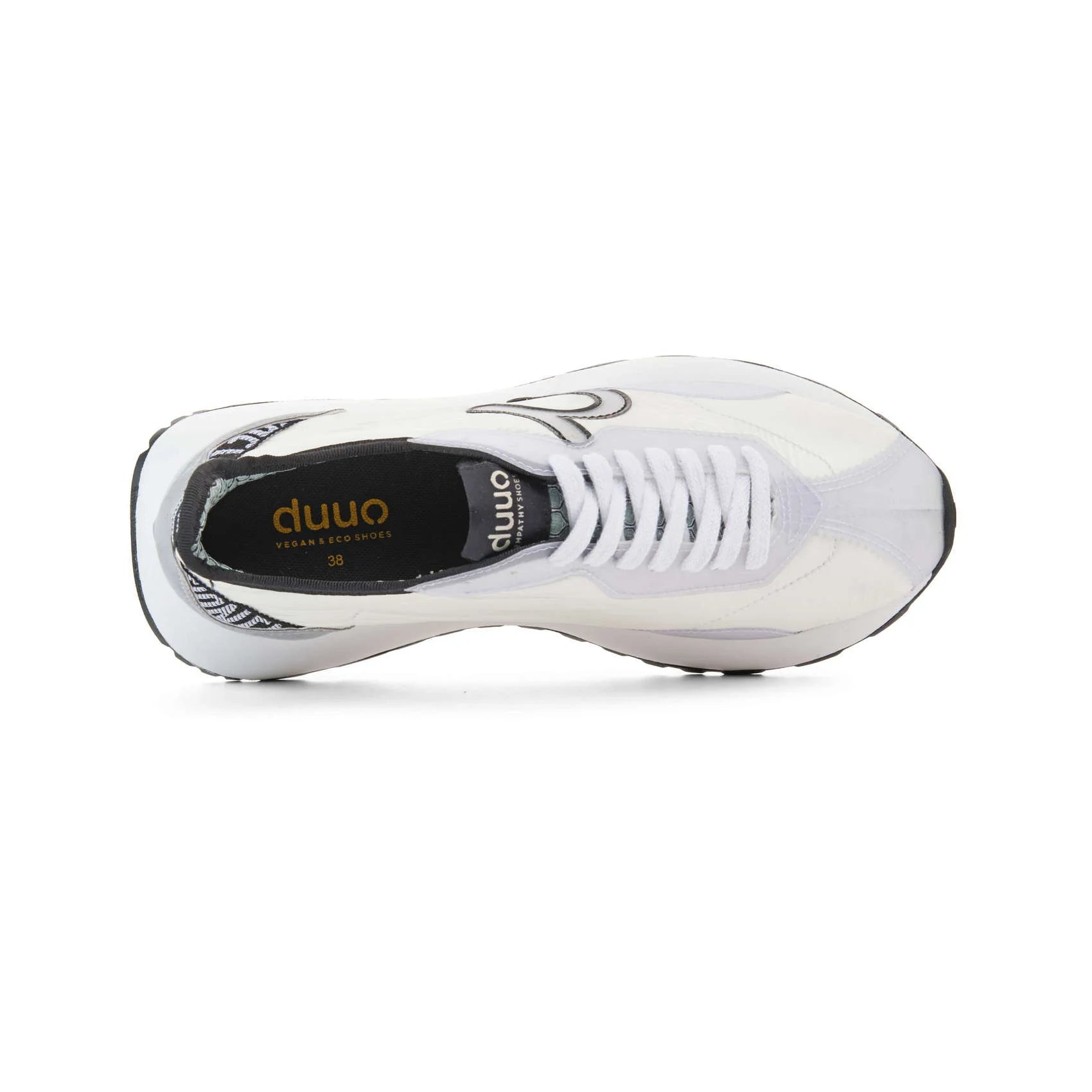 DUUO Sensei Reflect 104 Beige: beige sneakers voor dames