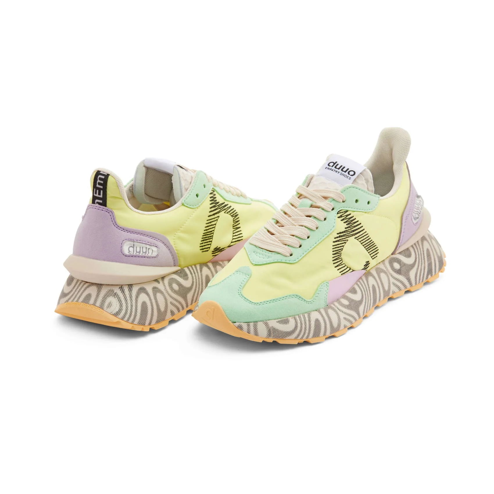 DUUO | SNEAKERS | UNISEX | SENSEI MOON 115 AMARILLO | AMARILLO