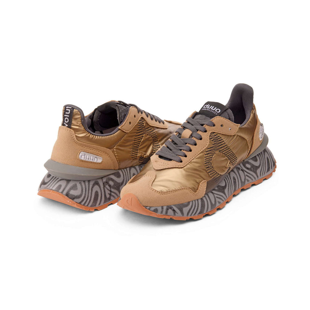 DUUO Sensei MOON 132: gold trainers for women