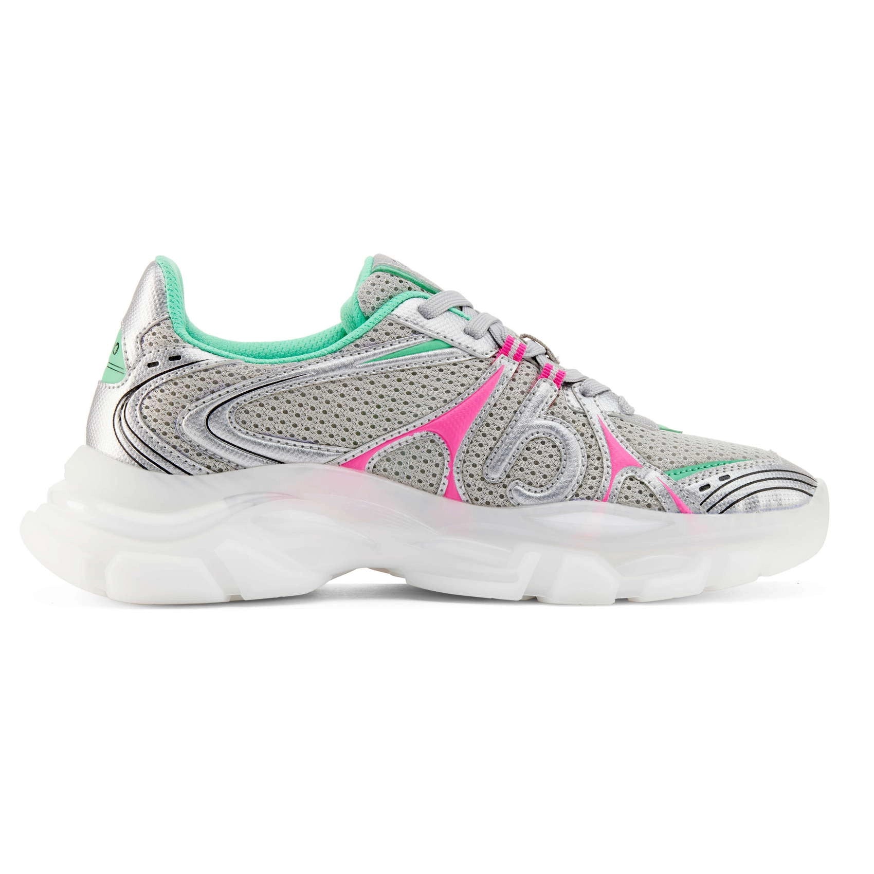 DUUO Forrest 01 Plateado: srebrny sneakersy unisex