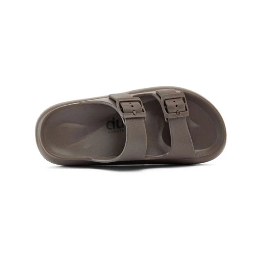 DUUO EVA Curvi 16: brown flip-flops for women