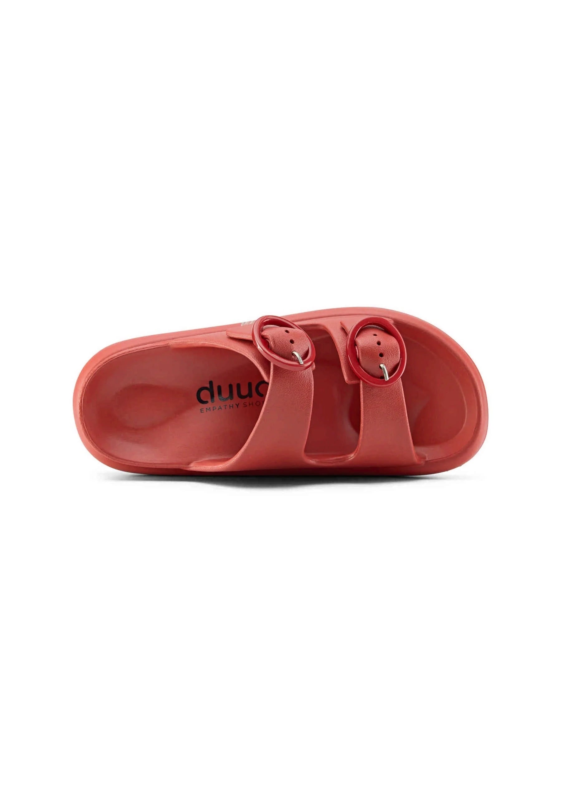 DUUO EVA Curvi 28: red flip-flops for women