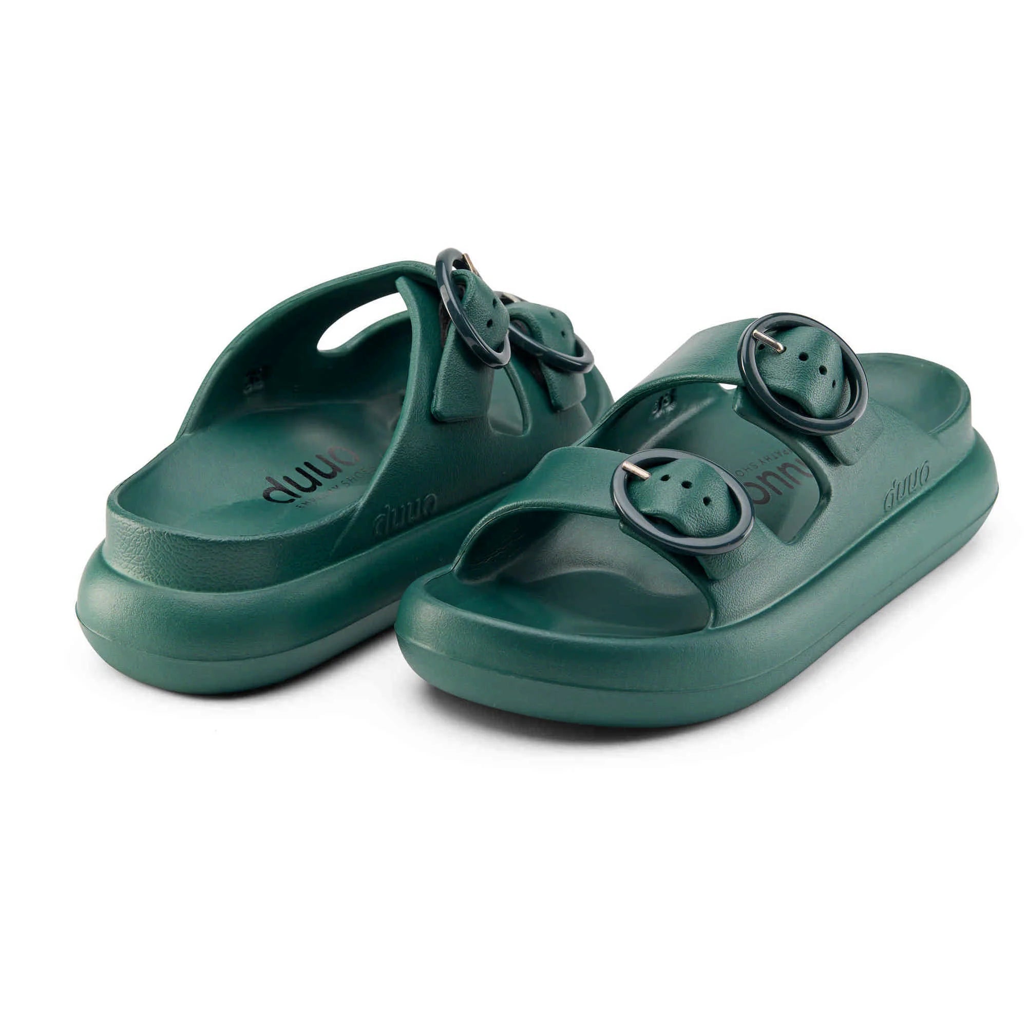 DUUO EVA Curvi 29: green flip-flops for women