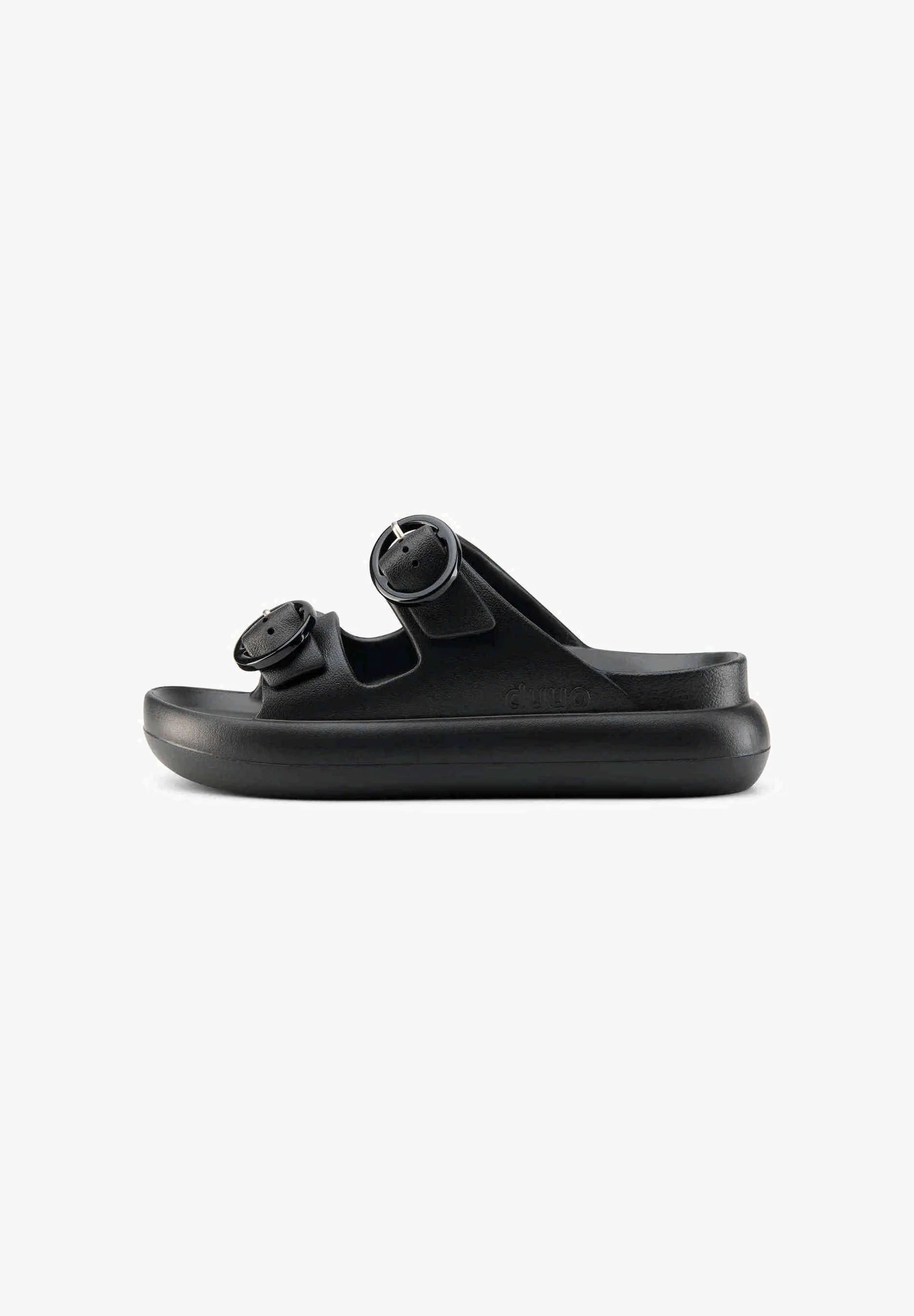 DUUO EVA Curvi 32: black flip-flops for women