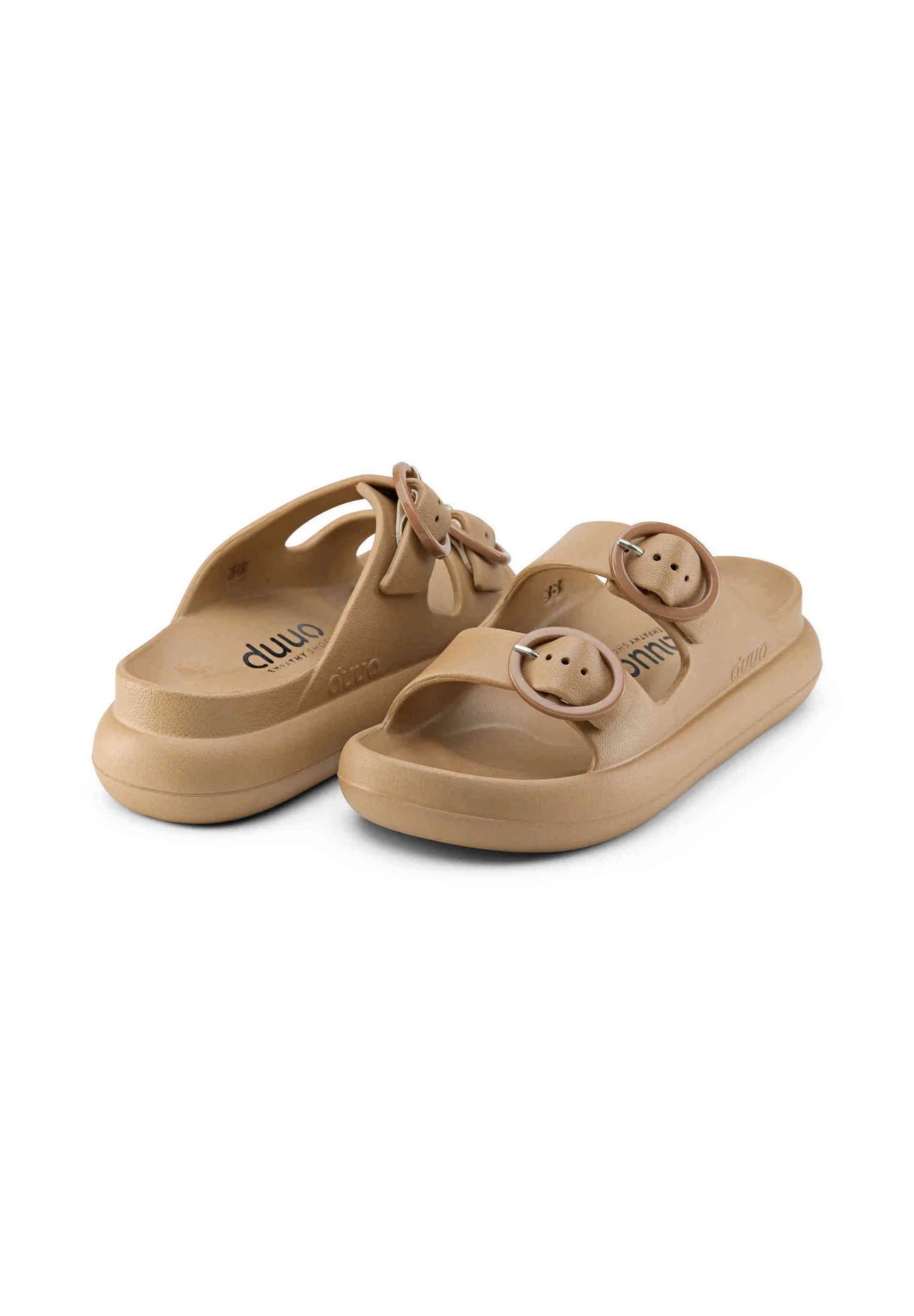 DUUO EVA Curvi 33: beige flip-flops for women
