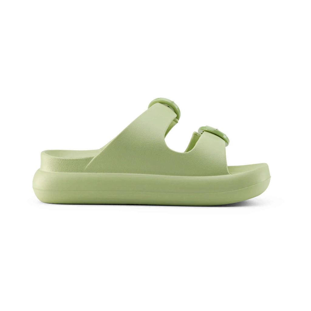 DUUO EVA Curvi 34: grön flip-flops för dam