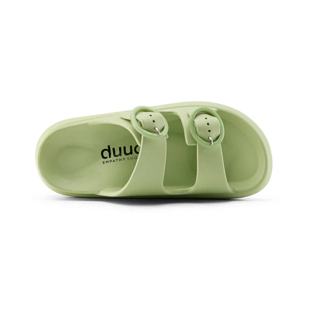 DUUO EVA Curvi 34: grön flip-flops för dam